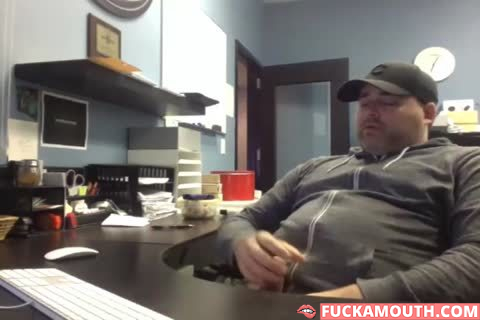 Jacking Off At The Office
